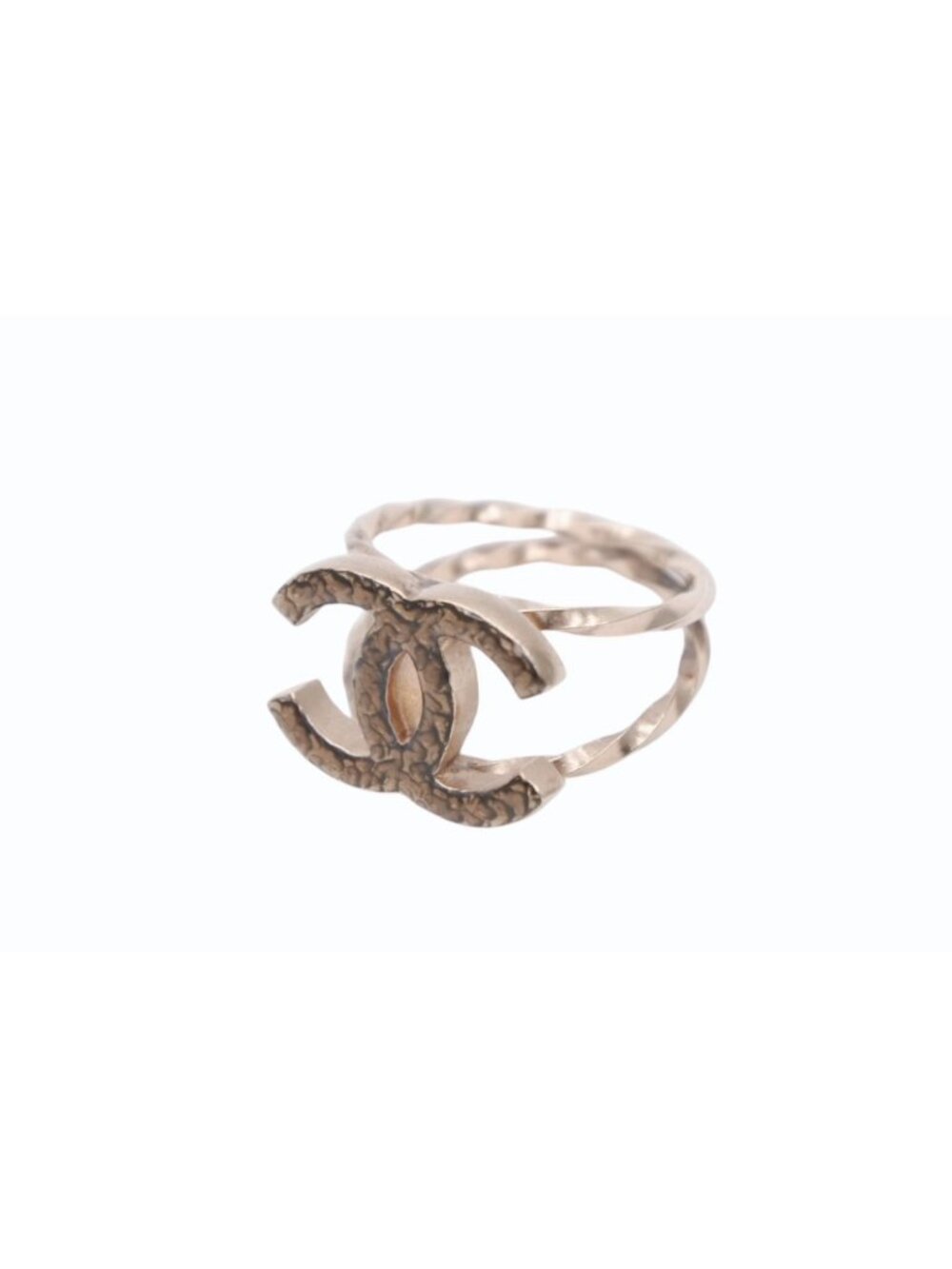 Chanel CC Logo Ring Gold
